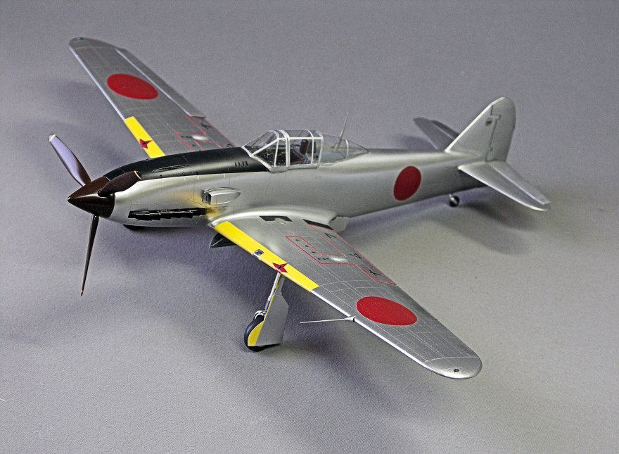 プラモデル完成機　1/32　川崎 キ61 三式戦闘機 飛燕Ⅰ型 紫電改のマキ」川崎 キ61 三式戦闘機 飛燕 I 型 “飛燕のお蛍